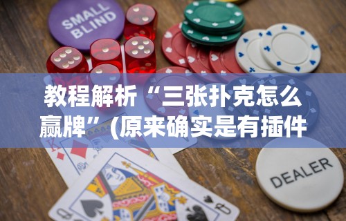 教程解析“三张扑克怎么赢牌”(原来确实是有插件) 