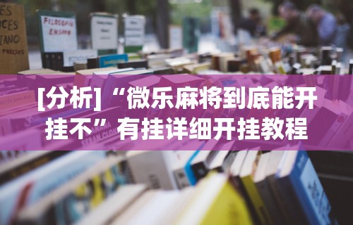 [分析]“微乐麻将到底能开挂不”有挂详细开挂教程