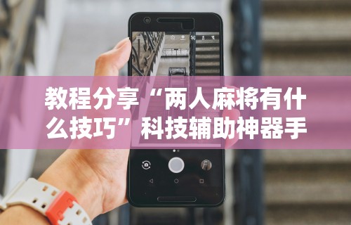 教程分享“两人麻将有什么技巧”科技辅助神器手机版
