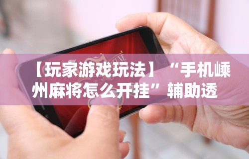 秒懂经验“微乐麻将开挂是真的吗?”(详细透视教程)