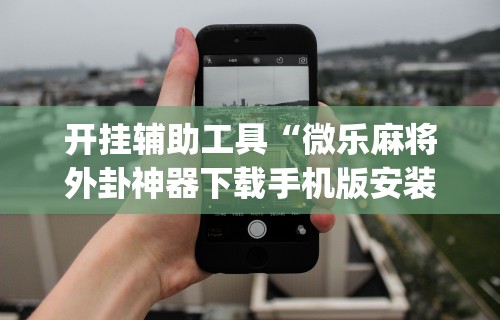 开挂辅助工具“微乐麻将外卦神器下载手机版安装”(曝光透视必备猫腻)