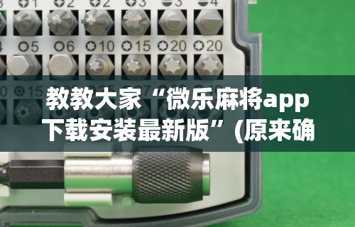 辅助最新信息“手机上打麻将必胜软件包头能玩吗”开挂辅助脚本+详细开挂安装教程