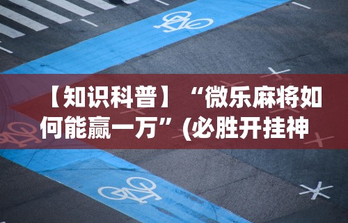 独家实测“贵阳微乐麻将有没有挂”开挂辅助详细步骤