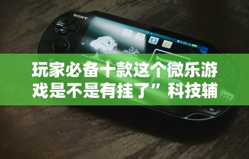 玩家必备十款这个微乐游戏是不是有挂了	”科技辅助神器手机版教程