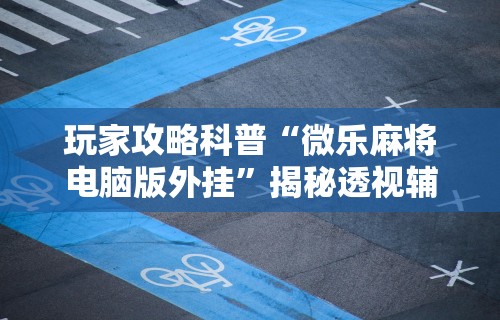 玩家攻略科普“微乐麻将电脑版外挂”揭秘透视辅助万能挂用法