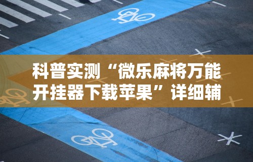 科普实测“微乐麻将万能开挂器下载苹果”详细辅助透视