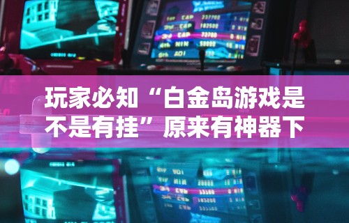 玩家必知“白金岛游戏是不是有挂	”原来有神器下载！