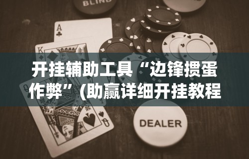 开挂辅助工具“边锋掼蛋作弊”(助赢详细开挂教程)