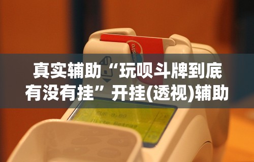 真实辅助“玩呗斗牌到底有没有挂”开挂(透视)辅助教程