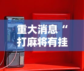 重大消息“打麻将有挂吗？”其实有开挂插件!