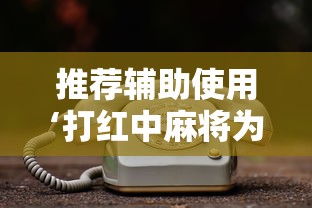 推荐辅助使用‘打红中麻将为什么老是输	”附透视挂详细教程