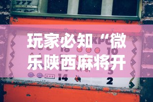 玩家必知“微乐陕西麻将开挂	”(助赢详细开挂教程)