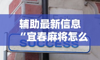 辅助最新信息“宜春麻将怎么打才能赢一点呢”真实开挂技巧分享